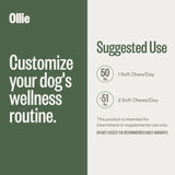 Ollie Probiotic Dog Chews 60 Masticables