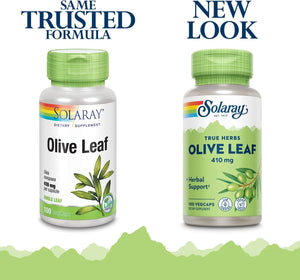 SOLARAY - Solaray Olive Leaf 410Mg. 100 Capsulas - The Red Vitamin MX - Suplementos Alimenticios - {{ shop.shopifyCountryName }}