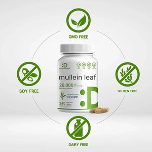 DEAL SUPPLEMENT - Deal Supplement Mullein Leaf Extract 20,000Mg. 240 Capsulas - The Red Vitamin MX - Suplementos Alimenticios - {{ shop.shopifyCountryName }}