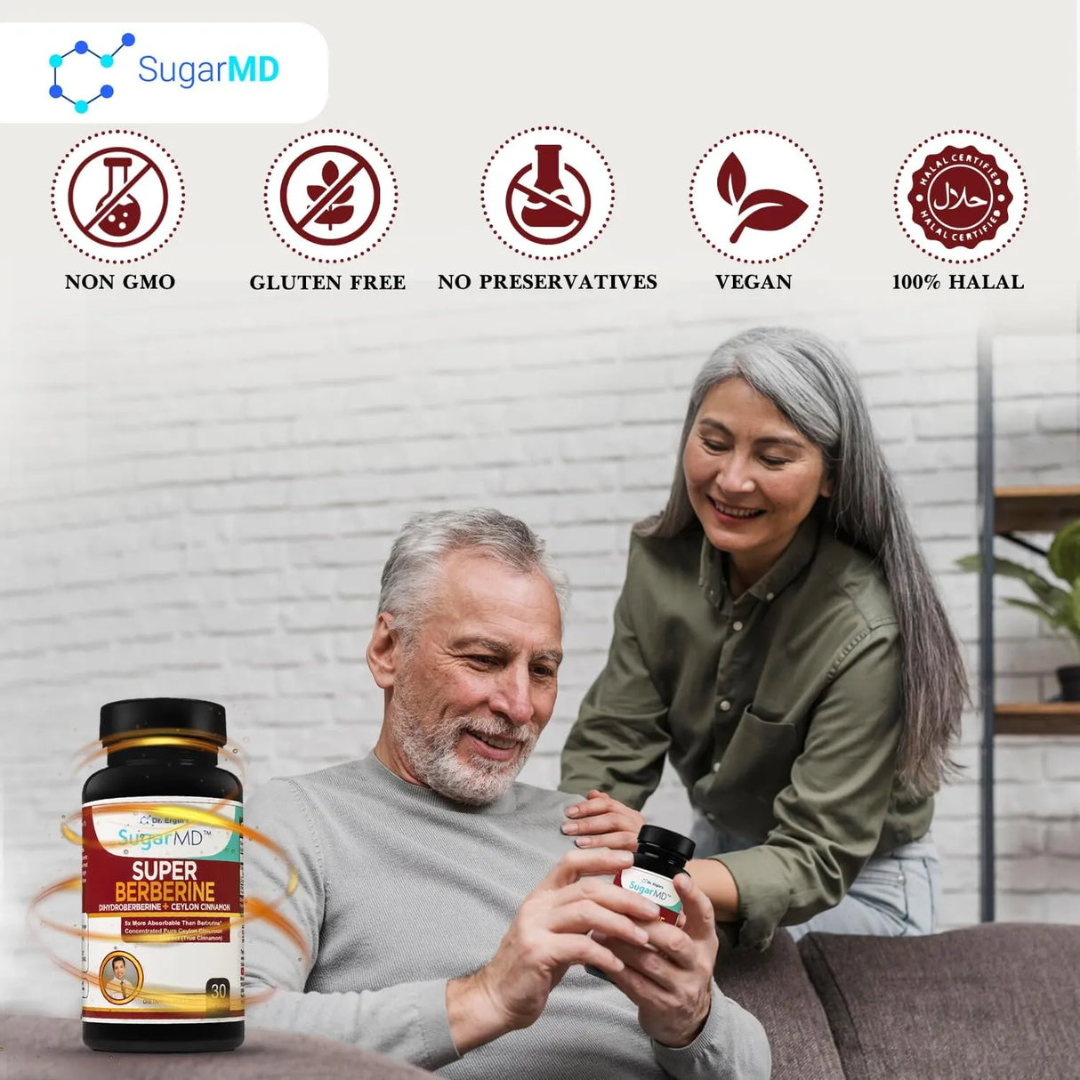 SUGARMD - SugarMD Super Berberine 30 Capsulas - The Red Vitamin MX - Suplementos Alimenticios - {{ shop.shopifyCountryName }}