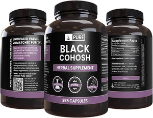 Pure Original Ingredients Black Cohosh 365 Capsulas