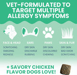 Under the Weather Allergy & Itch Pet Allergy Chews for Dogs 60 Masticables