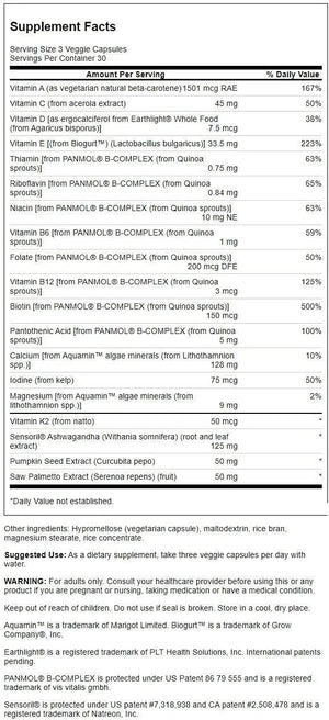 SWANSON - Swanson Real Food Multi Men's Multivitamin 90 Capsulas 2 Pack - The Red Vitamin MX - Suplementos Alimenticios - {{ shop.shopifyCountryName }}
