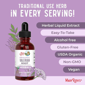 MARY RUTH ORGANICS - MaryRuth Organics Valerian Root Liquid Drops 60 Servicios 1 Fl.Oz. - The Red Vitamin MX - Suplementos Alimenticios - {{ shop.shopifyCountryName }}