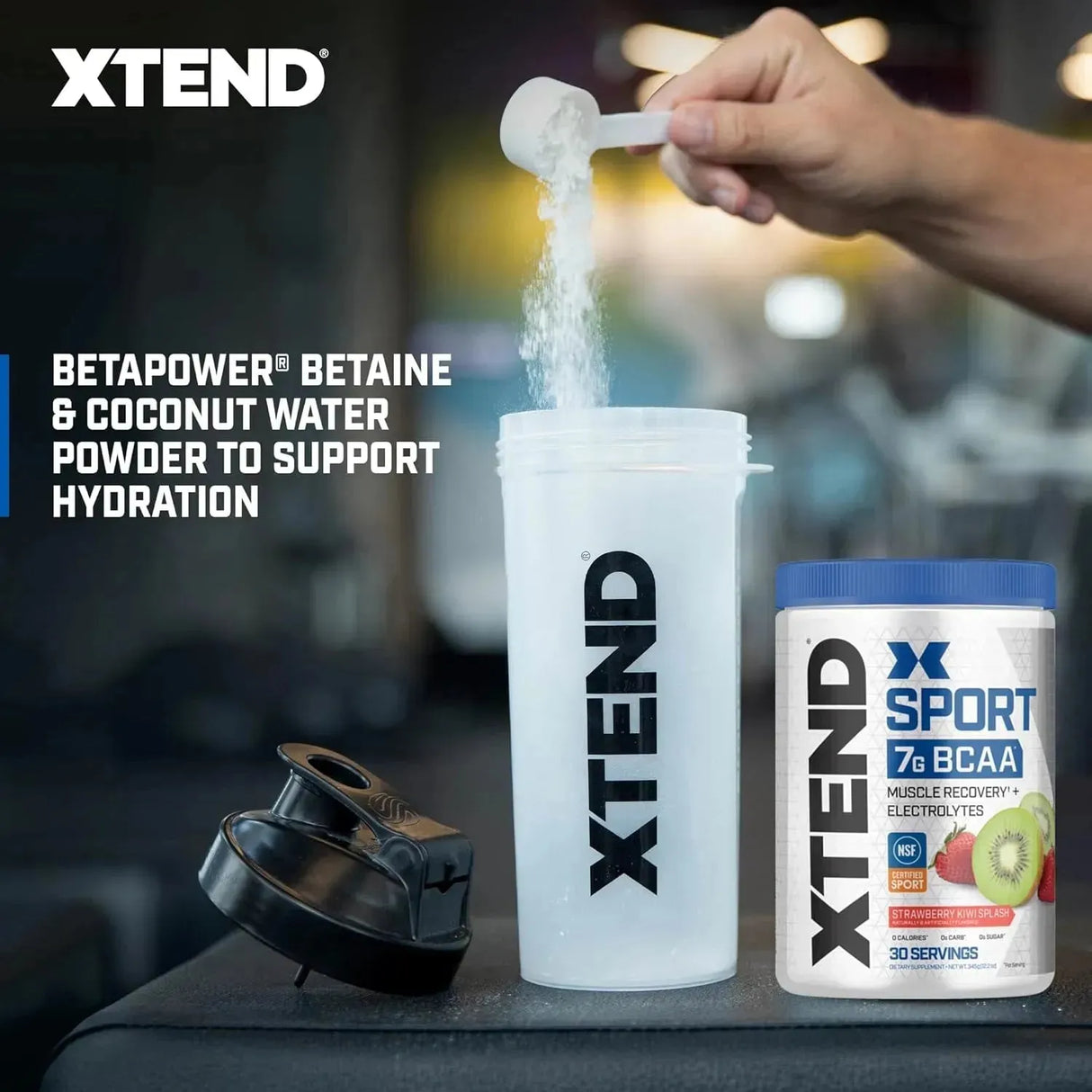 XTEND - XTEND Sport BCAA Powder Strawberry Kiwi Splash 30 Servicios - The Red Vitamin MX - Suplementos Alimenticios - {{ shop.shopifyCountryName }}