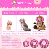 Seyezo Cat Cone Collar Soft Pink Small