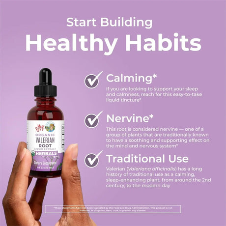 MARY RUTH ORGANICS - MaryRuth Organics Valerian Root Liquid Drops 60 Servicios 1 Fl.Oz. - The Red Vitamin MX - Suplementos Alimenticios - {{ shop.shopifyCountryName }}