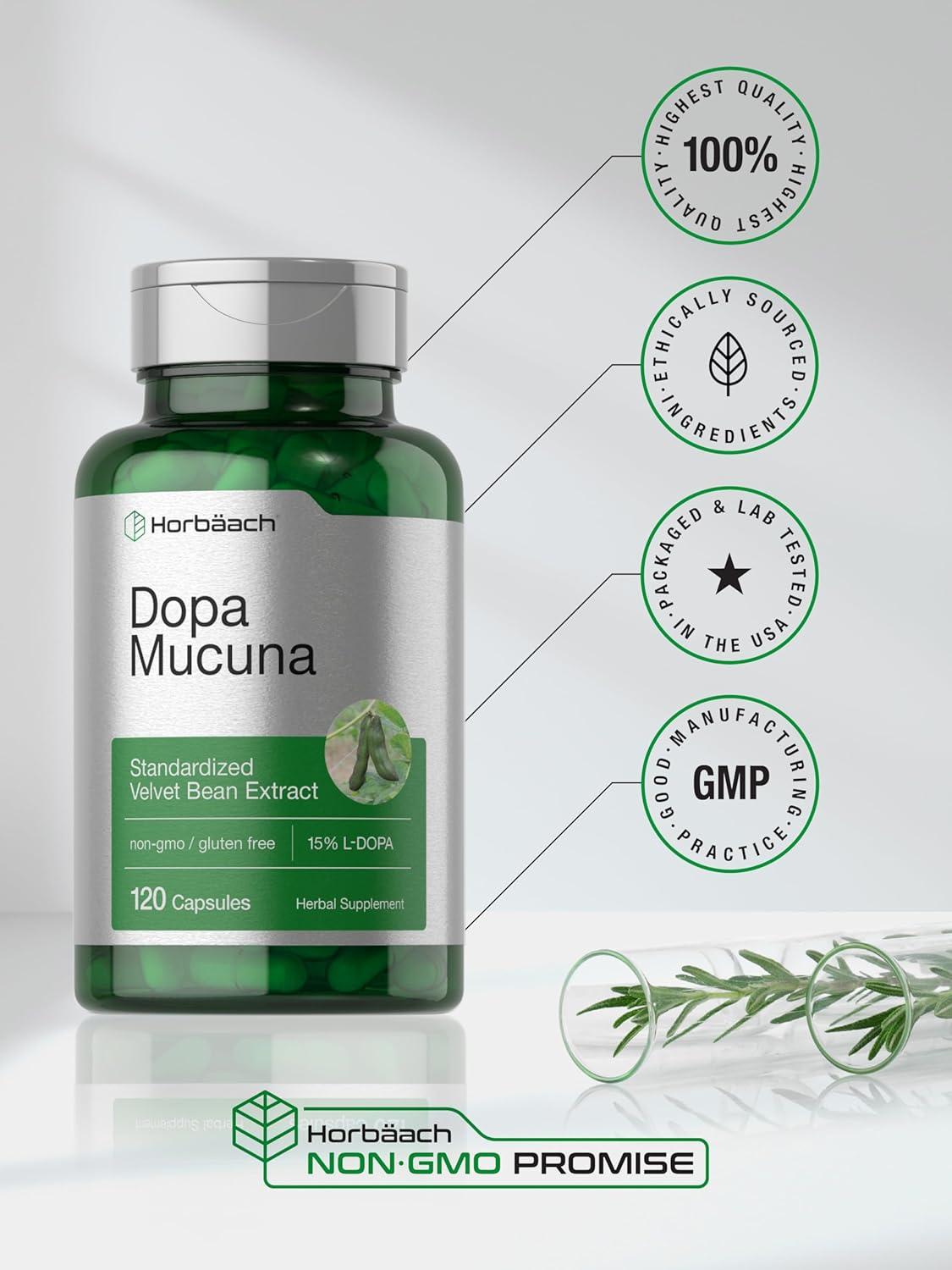 HORBAACH - Horbaach Dopa Mucuna 120 Capsulas - The Red Vitamin MX - Suplementos Alimenticios - {{ shop.shopifyCountryName }}