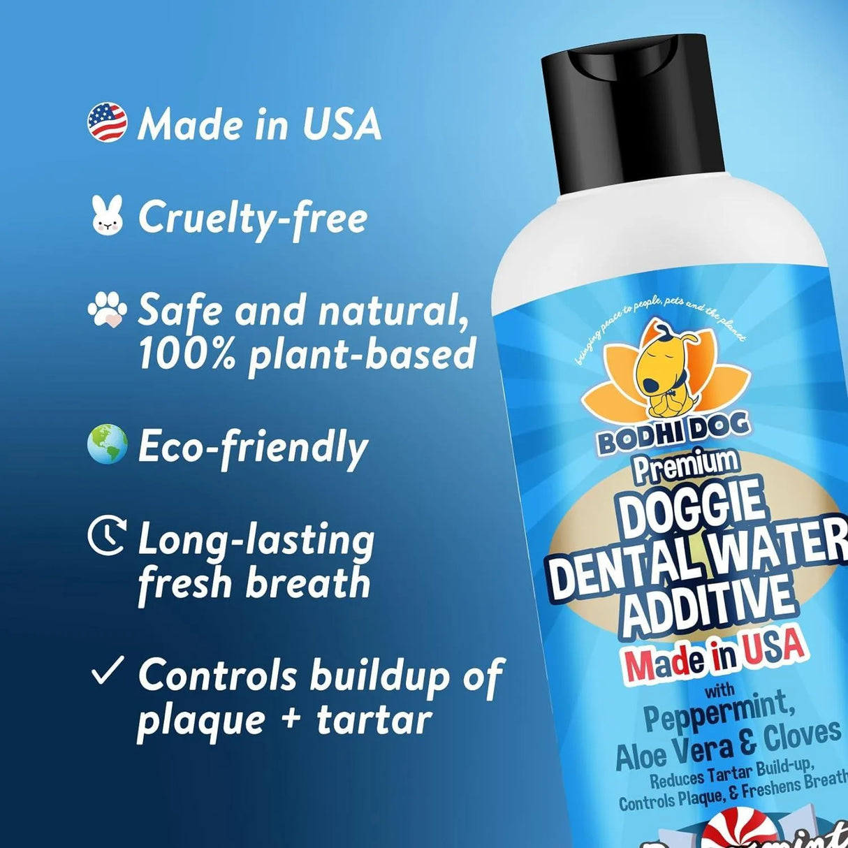 BODHI - Bodhi Dog Peppermint Dental Dog Water Additive 503Ml. - The Red Vitamin MX - Cuidado Dental Para Perros - {{ shop.shopifyCountryName }}