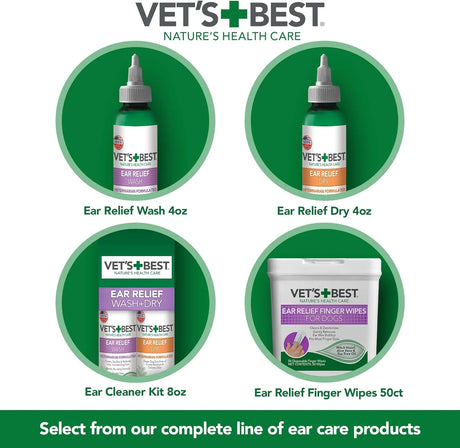 VET'S BEST - Vet's Best Dog Ear Relief Wash 16 Fl.Oz. - The Red Vitamin MX - Cuidado Del Oído De Perros - {{ shop.shopifyCountryName }}