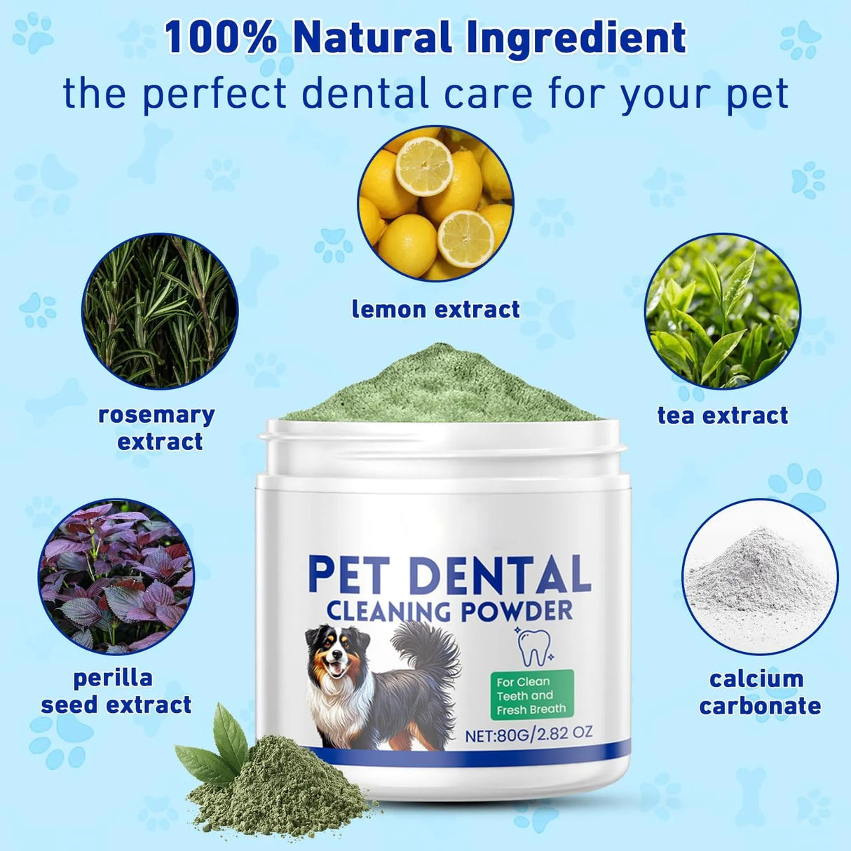 MIMO STYLE - Mimo Style Dog Dental Powder 80Gr. - The Red Vitamin MX - Cuidado Dental Para Perros - {{ shop.shopifyCountryName }}