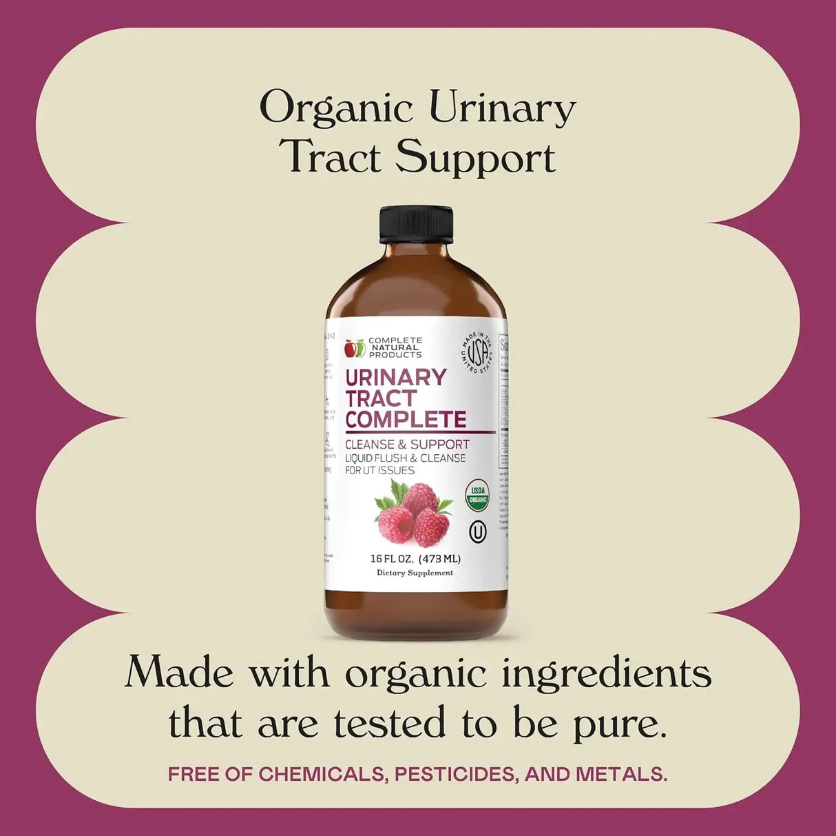 COMPLETE NATURAL PRODUCTS - Complete Natural Urinary Tract Complete 16 Fl.Oz. - The Red Vitamin MX - Suplementos Alimenticios - {{ shop.shopifyCountryName }}
