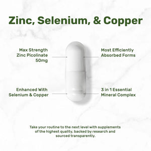 DEAL SUPPLEMENT - Deal Supplement Zinc 50Mg. with Selenium 200mcg + Copper 240 Capsulas - The Red Vitamin MX - Suplementos Alimenticios - {{ shop.shopifyCountryName }}