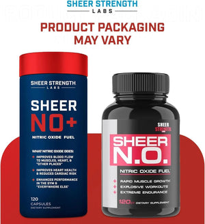 SHEER STRENGTH LABS - Sheer Strength Labs Nitric Oxide Booster for Men 120 Capsulas - The Red Vitamin MX - Suplementos Alimenticios - {{ shop.shopifyCountryName }}