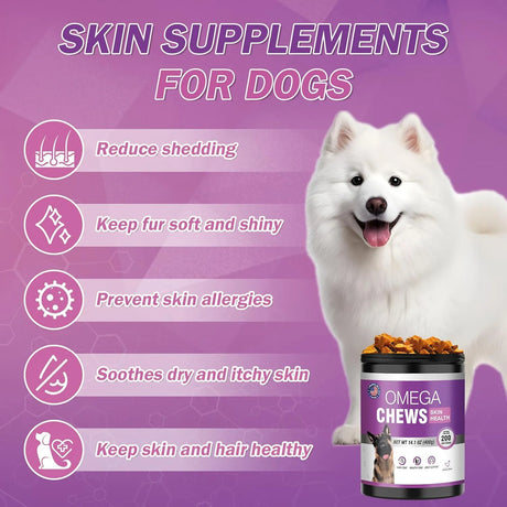 TTLXRL - TTLXRL Omega 3 Fish Oil for Dogs 200 Masticables - The Red Vitamin MX - Aceite De Pescado Para Perros - {{ shop.shopifyCountryName }}
