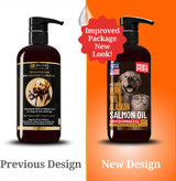 PAWS PERX - Paws PerX Premium-Pure Alaskan Salmon Oil 16 Fl.Oz. - The Red Vitamin MX - Aceite De Pescado Para Perros - {{ shop.shopifyCountryName }}
