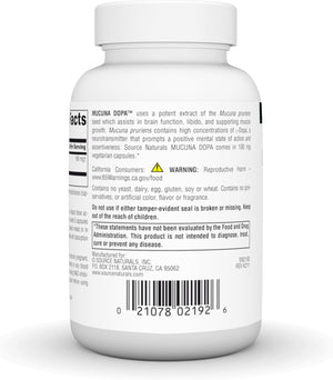 SOURCE NATURALS - Source Naturals Mucuna Dopa 120 Capsulas - The Red Vitamin MX - Suplementos Alimenticios - {{ shop.shopifyCountryName }}