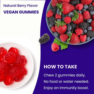 NUTRACHAMPS - NutraChamps Elderberry Gummies 60 Gomitas - The Red Vitamin MX - Suplementos Alimenticios - {{ shop.shopifyCountryName }}