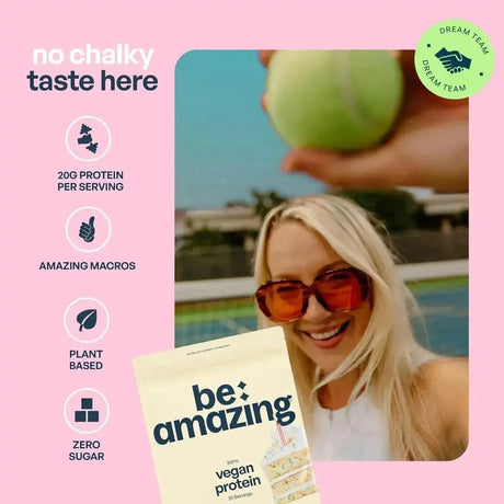BEAM - BEAM Be Amazing Vegan Protein Powder Birthday Cake 25 Servicios 833Gr. - The Red Vitamin MX - Suplementos Alimenticios - {{ shop.shopifyCountryName }}
