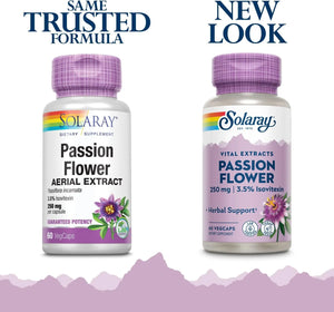SOLARAY - Solaray Passion Flower Extract 250Mg. 60 Capsulas - The Red Vitamin MX - Suplementos Alimenticios - {{ shop.shopifyCountryName }}