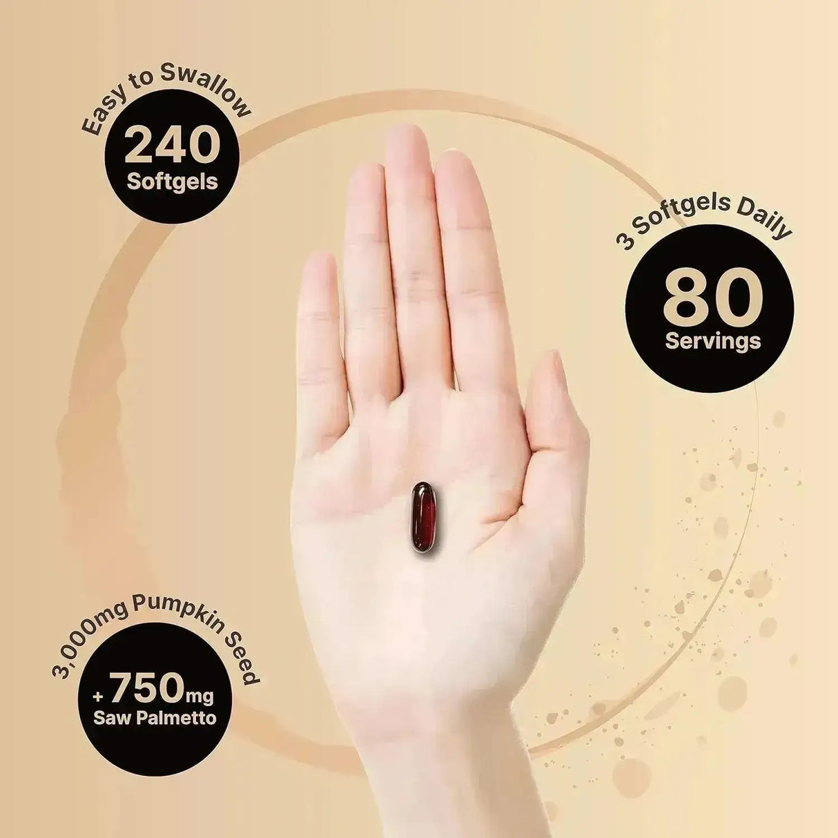 NATUREBELL - NatureBell Virgin Pumpkin Seed Oil 3,000Mg. 240 Capsulas Blandas - The Red Vitamin MX - Suplementos Alimenticios - {{ shop.shopifyCountryName }}