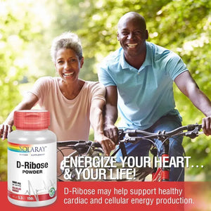 SOLARAY - Solaray D-Ribose Powder 150Gr. - The Red Vitamin MX - Suplementos Alimenticios - {{ shop.shopifyCountryName }}