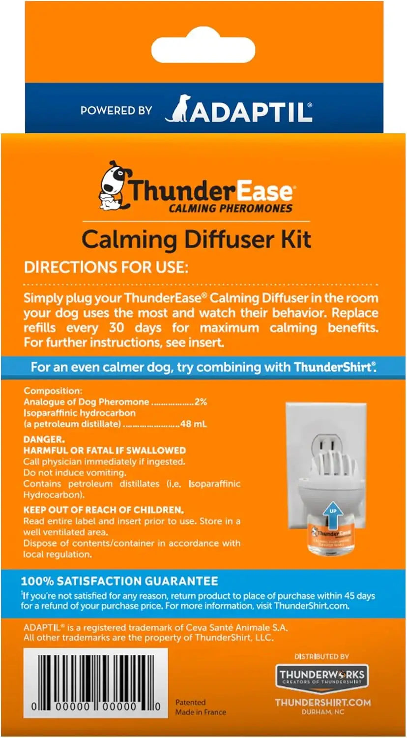 ADAPTIL - ADAPTIL ThunderEase Dog Calming Pheromone Diffuser Kit 30 Dias - The Red Vitamin MX - Relajantes Para Perros - {{ shop.shopifyCountryName }}