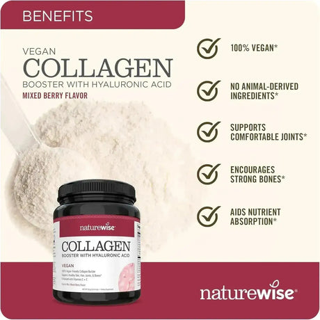 NATUREWISE - NatureWise Vegan Collagen Powder 261Gr. - The Red Vitamin MX - Suplementos Alimenticios - {{ shop.shopifyCountryName }}