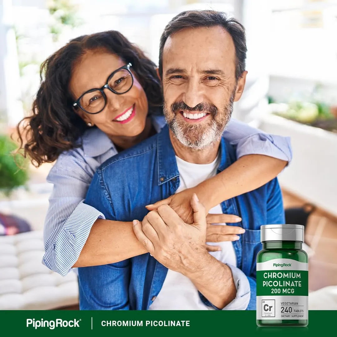 PIPING ROCK - Piping Rock Chromium Picolinate 200mcg 240 Tabletas - The Red Vitamin MX - Suplementos Alimenticios - {{ shop.shopifyCountryName }}