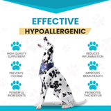 WANDERFOUND PETS - Wanderfound Pets Omega 3 Fish Oil for Dogs Smoked Salmon and Liver Flavor 120 Tabletas Masticables - The Red Vitamin MX - Aceite De Pescado Para Perros - {{ shop.shopifyCountryName }}