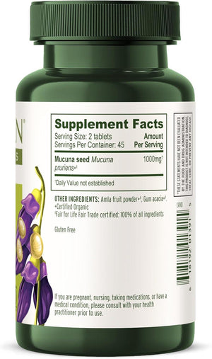 BANYAN - Banyan Botanicals Mucuna Pruriens 90 Tabletas - The Red Vitamin MX - Suplementos Alimenticios - {{ shop.shopifyCountryName }}