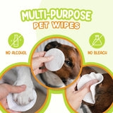 GOECOVITA - GoEcoVita Pet Eye Wipes for Dogs & Cats 200 Toallitas - The Red Vitamin MX - Cuidado De Los Ojos De Los Perros - {{ shop.shopifyCountryName }}
