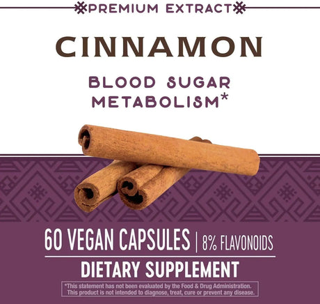 NATURE'S WAY - Nature's Way Premium Extract Cinnamon 60 Capsulas 2 Pack - The Red Vitamin MX - Suplementos Alimenticios - {{ shop.shopifyCountryName }}