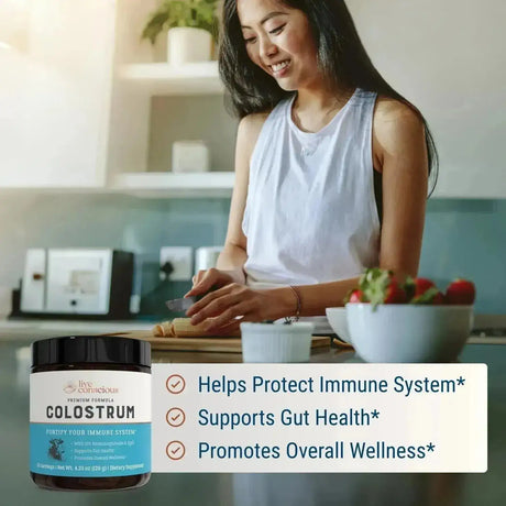 LIVE CONSCIOUS - Live Conscious Colostrum Powder 60 Servicios 120Gr. - The Red Vitamin MX - Suplementos Alimenticios - {{ shop.shopifyCountryName }}