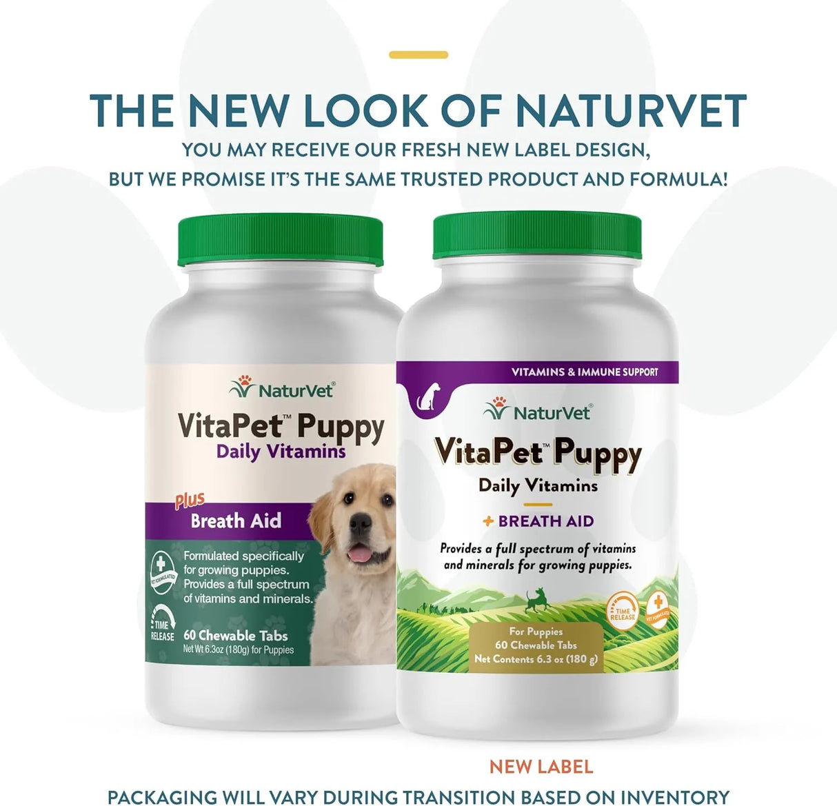 NATURVET - NaturVet VitaPet Puppy Daily Vitamins Plus Breath Aid for Puppies 60 Tabletas Masticables - The Red Vitamin MX - Multivitamínicos Para Perros - {{ shop.shopifyCountryName }}