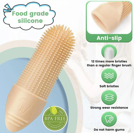 DUCKART - Duckart Dog Toothbrush 4 Pack - The Red Vitamin MX - Cuidado Dental Para Perros - {{ shop.shopifyCountryName }}