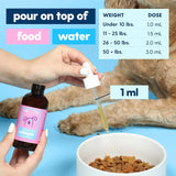TAILY - Taily Premium Grass-fed Collagen for Dogs Skin and Coat Supplement 4 Fl.Oz. - The Red Vitamin MX - Remedios Para La Picazón De Perros - {{ shop.shopifyCountryName }}