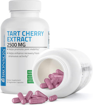 Bronson Tart Cherry Extract 2500Mg. 90 Capsulas