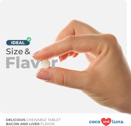 COCO AND LUNA - Coco and Luna Eye Support for Dogs 120 Tabletas Masticables - The Red Vitamin MX - Cuidado De Los Ojos De Los Perros - {{ shop.shopifyCountryName }}