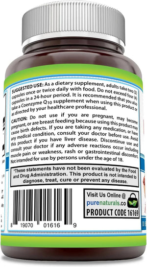 PURE NATURALS - Pure Naturals Red Yeast Rice 1200Mg. 240 Capsulas - The Red Vitamin MX - Suplementos Alimenticios - {{ shop.shopifyCountryName }}