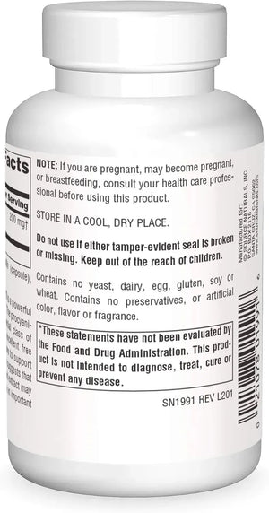 SOURCE NATURALS - Source Naturals Proanthodyn Grape Seed Extract 200Mg. 90 Capsulas - The Red Vitamin MX - Suplementos Alimenticios - {{ shop.shopifyCountryName }}