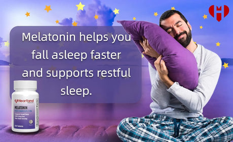 HEALTLAND OHARMA - Heartland Pharma Melatonin 5Mg. 120 Tabletas - The Red Vitamin MX - Suplementos Alimenticios - {{ shop.shopifyCountryName }}