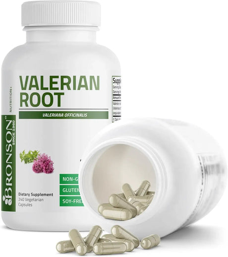 BRONSON - Bronson Valerian Root 240 Capsulas - The Red Vitamin MX - Suplementos Alimenticios - {{ shop.shopifyCountryName }}