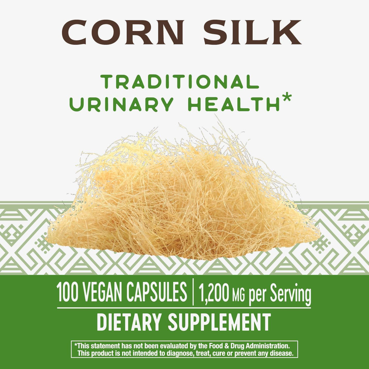 Nature's Way Corn Silk 1200Mg. 100 Capsulas