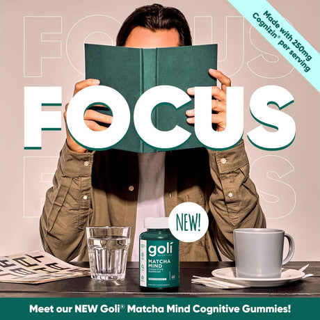 GOLI NUTRITION - Goli Matcha Mind Gummies 60 Gomitas 3 Pack - The Red Vitamin MX - Suplementos Alimenticios - {{ shop.shopifyCountryName }}