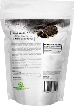 HEALTHYJOURNEY - HealthyJourney Black Garlic Extract Powder 170Gr. - The Red Vitamin MX - Suplementos Alimenticios - {{ shop.shopifyCountryName }}