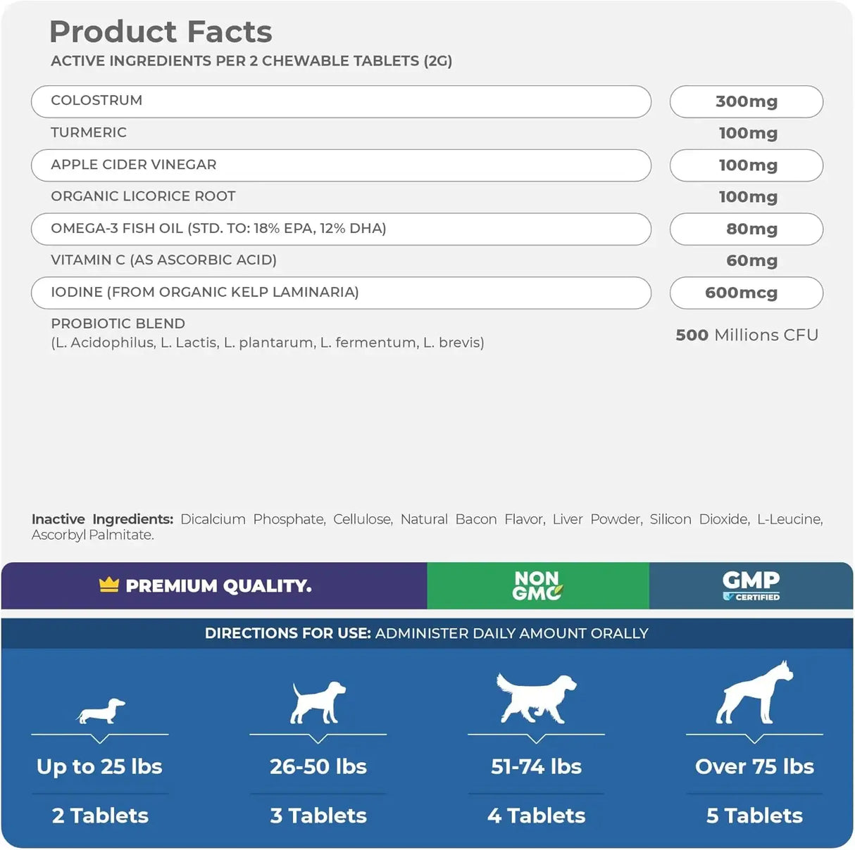 COCO AND LUNA - Coco and Luna Dog Allergy Support 120 Tabletas Masticables - The Red Vitamin MX - Remedios Para La Picazón De Perros - {{ shop.shopifyCountryName }}