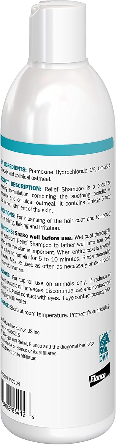 Elanco Relief Shampoo 12 Fl.Oz.