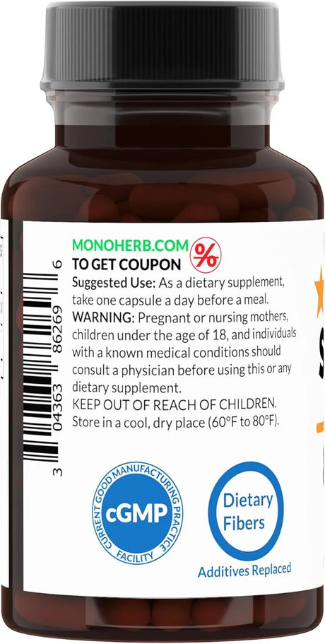 MONOHERB - Monoherb Saffron Extract 88.5Mg. 90 Capsulas - The Red Vitamin MX - Suplementos Alimenticios - {{ shop.shopifyCountryName }}