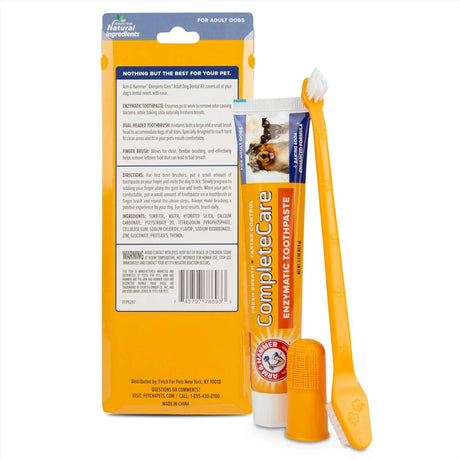 ARM & HAMMER - Arm & Hammer Complete Care Dog Dental Kit Chicken Flavor 2.5 Oz. - The Red Vitamin MX - Cuidado Dental Para Perros - {{ shop.shopifyCountryName }}